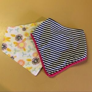 Baby girl bib bundle